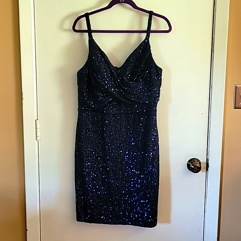 Dark Blue cocktail dress